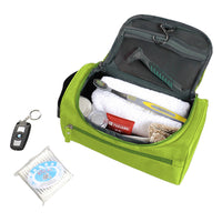 Travel Makeup Bag Cosmetic Toiletry Case Hanging Wash Organizer-Green