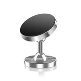 Universal Magnetic Car Phone Holder Dashboard Mount Stand Silver