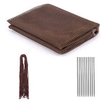 3M Baby Safety Stair Net Home Banister Protective Fine Mesh Child Kid Secure Guard-Coffee