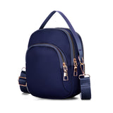 Women Mini Nylon Crossbody Bag Shoulder Bag Handbag Blue
