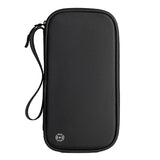 RFID Travel Passport Holder Passport Wallet for Family Black