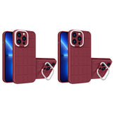 Invisible Stand Phone Case 2 Pack for iPhone13 6.1- Red