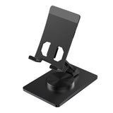 Foldable Desktop Phone Holder Adjustable Table Cell Phone Stand Phone Accessories Black