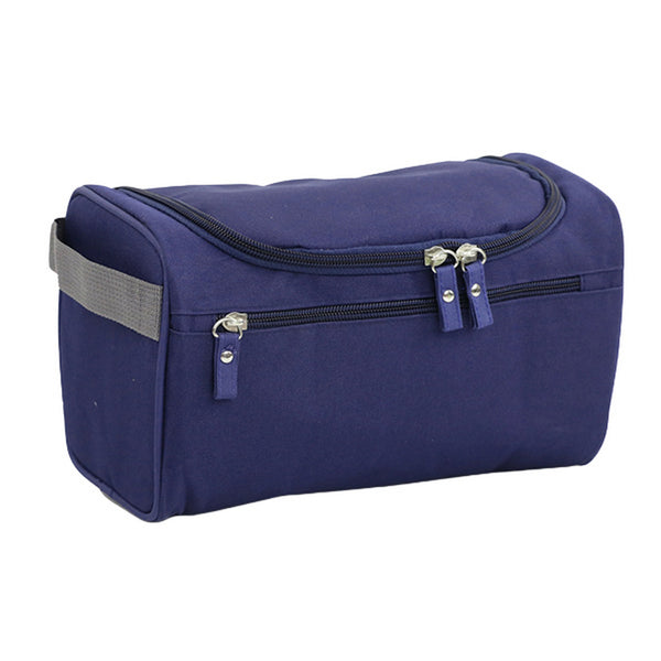 Travel Makeup Bag Cosmetic Toiletry Case Hanging Wash Organizer-Navy