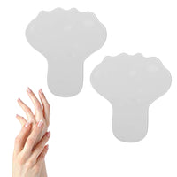 2 Pair of Reusable Hand Anti Wrinkle Patches Silicone Wrinkle Remover Pads for Dry Cracked Hands