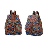 Geometric Canvas Backpacks Style 2