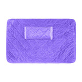 Portable Heated Travel Blanket USB Thermostatic Heating Pad Purple