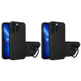 Invisible Stand Phone Case 2 Pack for iPhone13 6.1- Black