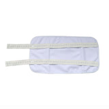 Castor Oil Pack Kit Compress Reusable Wrap Belt for Inflammation Toxin Remover White
