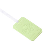 Hanging EVA Wardrobe Aromatherapy Tablets Car Air Freshener Incense Tablets with Lanyard Green
