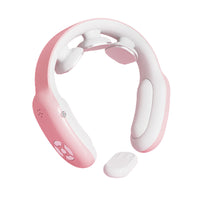 Electric Neck Massager with Remote Control Pink