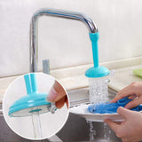 2Pack Swivel Water Saver Tap Aerator Diffuser Faucet Nozzle Filter Connector Kitchen Tool Blue and Purple