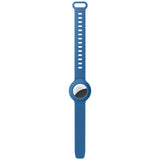 For Apple AirTag Silicone Case Protective Shell Wristband Air Tag Cover Light Blue