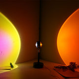 USB Charging Sunset Double Head Light Sun and Red Sunset