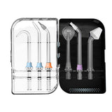 Cordless Electric Water Flosser Oral Irrigator Teeth Cleaning Device Teeth Cleaner with 7 Jet Tips Black