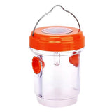 Solar-Powered Hanging Wasp Trap Orange