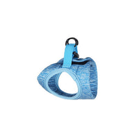 Pet Cat Harness and Leash Kit Medium Blue