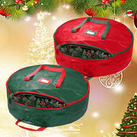 Dust-Proof Christmas Wreath Storage Bag