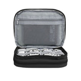 FancyGrab Cable Storage Bag Electronic Organizer Bag Black