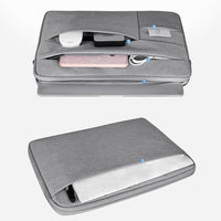 Water-Resistant Shockproof Super Slim Laptop Sleeve Bag Carry Case Pouch 12" 13.3" 14.1" 15.4" 15.6inch for Apple MacBook Dell ASUS SAMSUNG Notebook iPad Multi-colours Optional