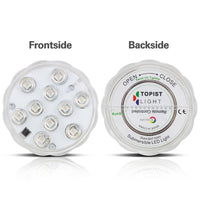 Submersible LED Lights RGB Waterproof Remote Control Battery Powered Lights