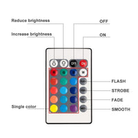 Submersible LED Lights RGB Waterproof Remote Control Battery Powered Lights