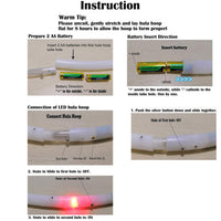 36 inch Light Up Colour Changing LED Hula Hoop