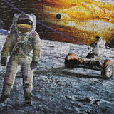 Intellectual Decompressing 1000 Pieces Space Traveler Jigsaw Puzzles Toy for Adults Teens