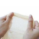 Premium Reusable Cotton Mesh Produce Bags Eco-Friendly Organic Natural Vegetable Fruit Storage Pouch Grocery Shopping Bag 3 Sizes