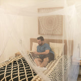 Square Top Mosquito Net Breathable Installation-Free For Decoration Outdoor