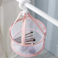 Hanging Mini Mesh Drying Rack Basket Pink