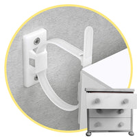 6 Pack of Anti-Tip Furniture Strap for Child Safety