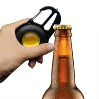 Mini COB LED Key Ring Flashlight Work Light Pocket Rechargeable Torch Camping