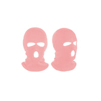 1 Piece 3 Hole Full Face Ski Mask Pink