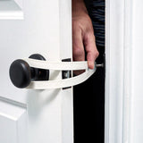2pcs Proof Door Lock Cat Door Holder Latch Fast Flex Latch Strap Door Clip