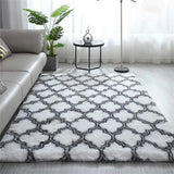 Fluffy Shaggy Soft Carpet Area Rugs For Living Room