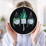 DIY Embroidery Kit Cross Stitch Kit Home Decor for Beginners