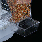 Automatic Cage Bird Feeder Outside