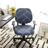 FancyGrab Stretchable Office Chair Cover Slipcover Rotating Chair Stretch Seat Covers Protector Style 4