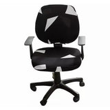 FancyGrab Stretchable Office Chair Cover Slipcover Rotating Chair Stretch Seat Covers Protector Style 5