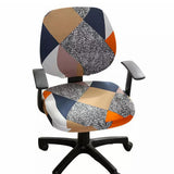 Stretchable Office Chair Cover Slipcover Rotating Chair Stretch Seat Covers Protector Style 1