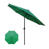 Patio Umbrella Market Table Outdoor Deck Umbrella Replacement Canopy Cover Green