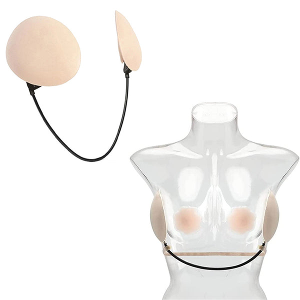 Invisible Push Up Frontless Bra Kit for Women and Ladies -Nude