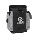 Dog Treats Pouch Pet Training Bag Pouches Dog Treat Carrier Holder with Waist Belt Black