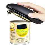 Universal One-Touch Electric Can Opener Smooth Edge & Safe Labor-Saving Design