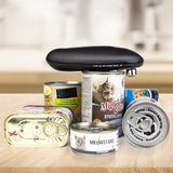Universal One-Touch Electric Can Opener Smooth Edge & Safe Labor-Saving Design