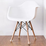 16pcs Chair Leg Floor Protectors Silicone Soft Square Round Covers with Glide Pads-Round