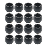 16pcs Chair Leg Floor Protectors Silicone Soft Round Covers with Glide Pads