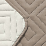Waterproof Reversible Quilted Recliner Chair Cover Sofa Slipcover with Non Slip Strap Couch Protector Khaki