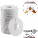 20pcs Clothing Rack Dividers Round Closet Organizer Hanging Closet Organizer